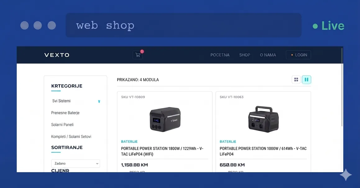 Web Shop
